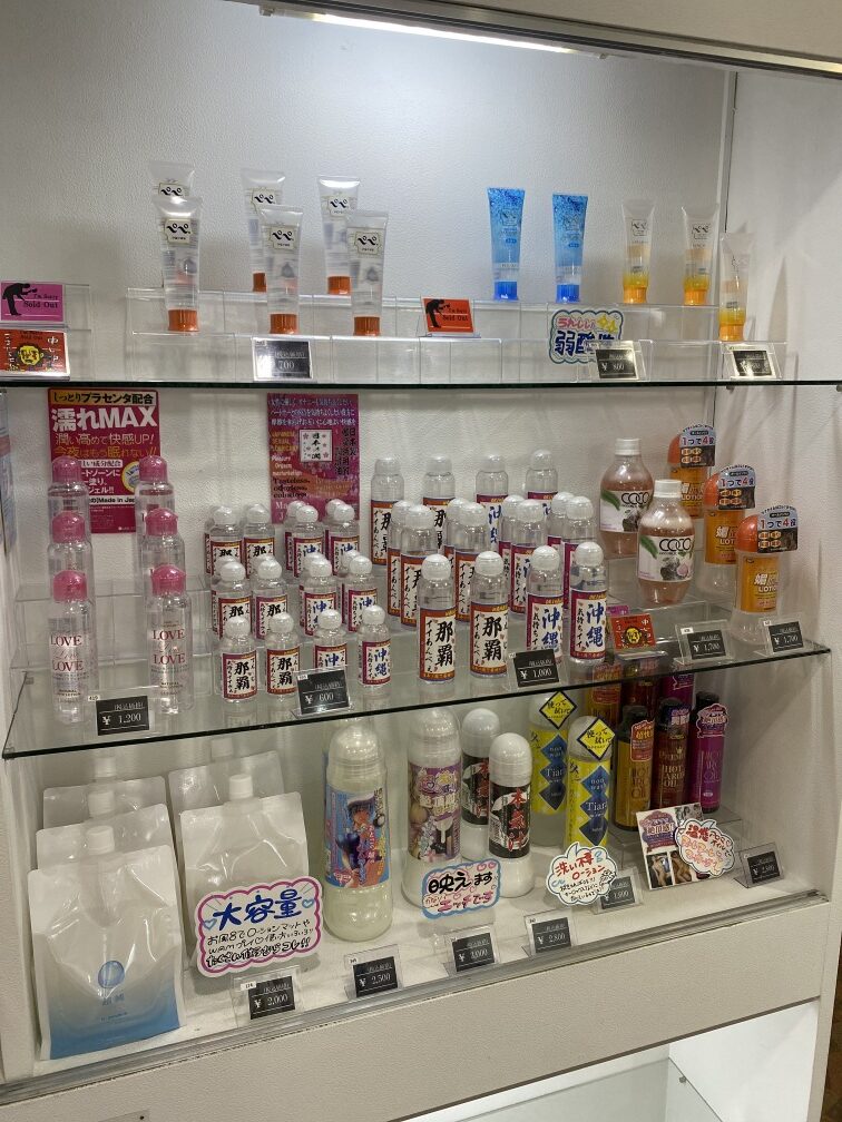 ムーン店長考案の沖縄ローション及び那覇ローション、ザーメンローション、洗い不要ローション、温感ローション