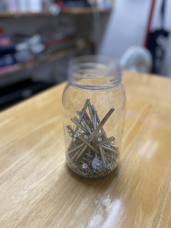 電動オナホを分解したパーツ